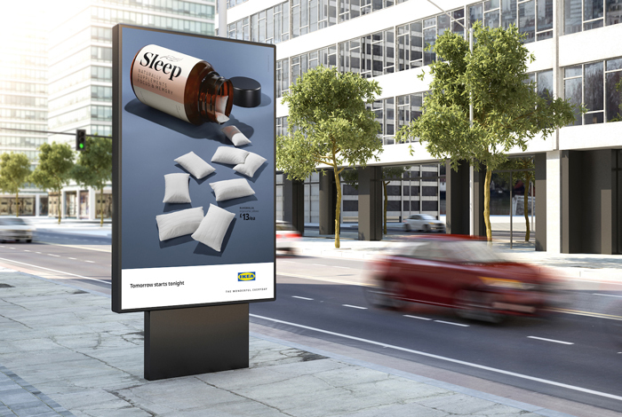 將睡眠床品制成抗衰老產品,宜家平面喊你今晚早點睡 將睡眠床品制成抗衰老產品,宜家平面喊你今晚早點睡