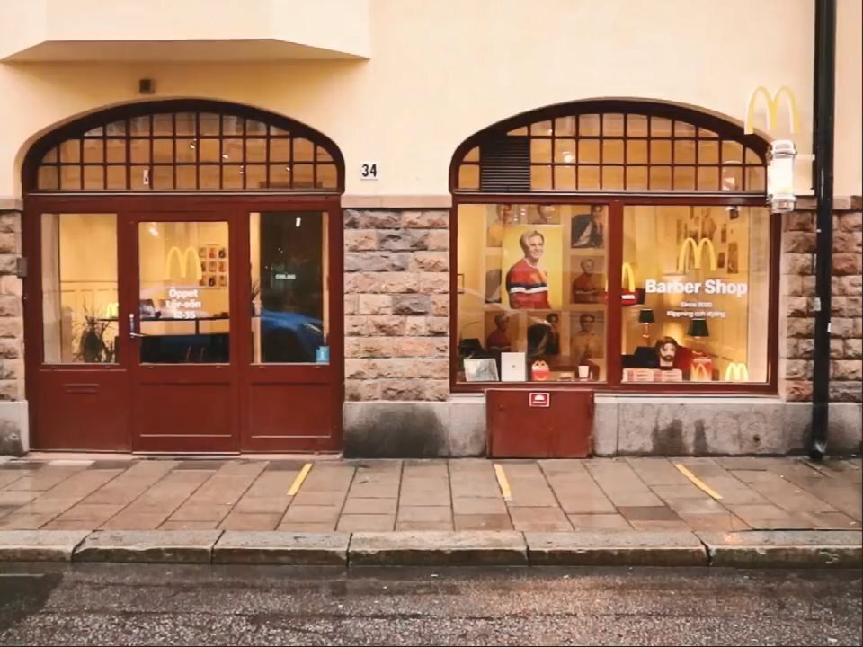 麥當(dāng)勞開了家理發(fā)店，專門修剪90年代的“ 金拱M”發(fā)型