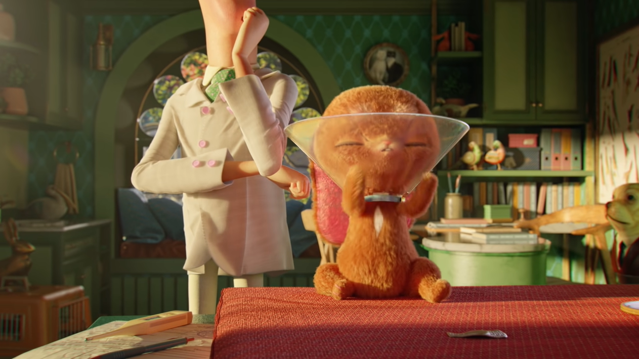 美國生物制藥公司公益動畫:一只“裂開”的兔子 美國生物制藥公司公益動畫:一只“裂開”的兔子