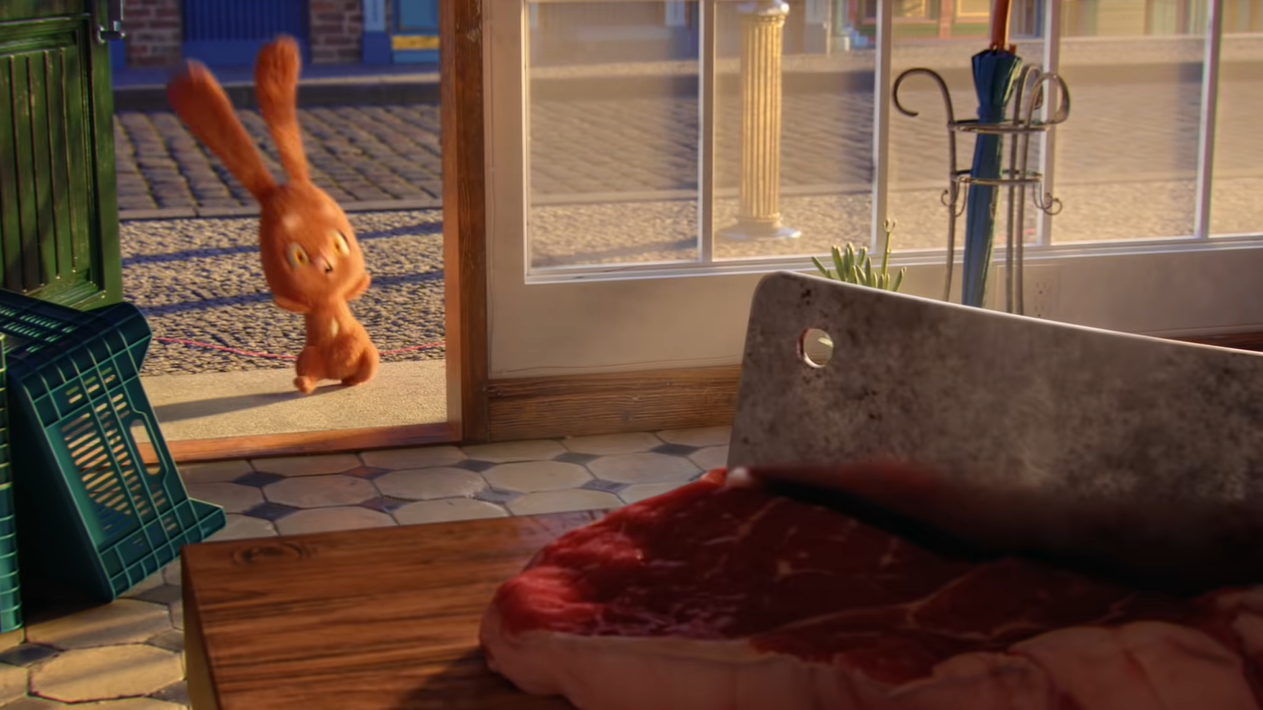 美國生物制藥公司公益動畫:一只“裂開”的兔子 美國生物制藥公司公益動畫:一只“裂開”的兔子