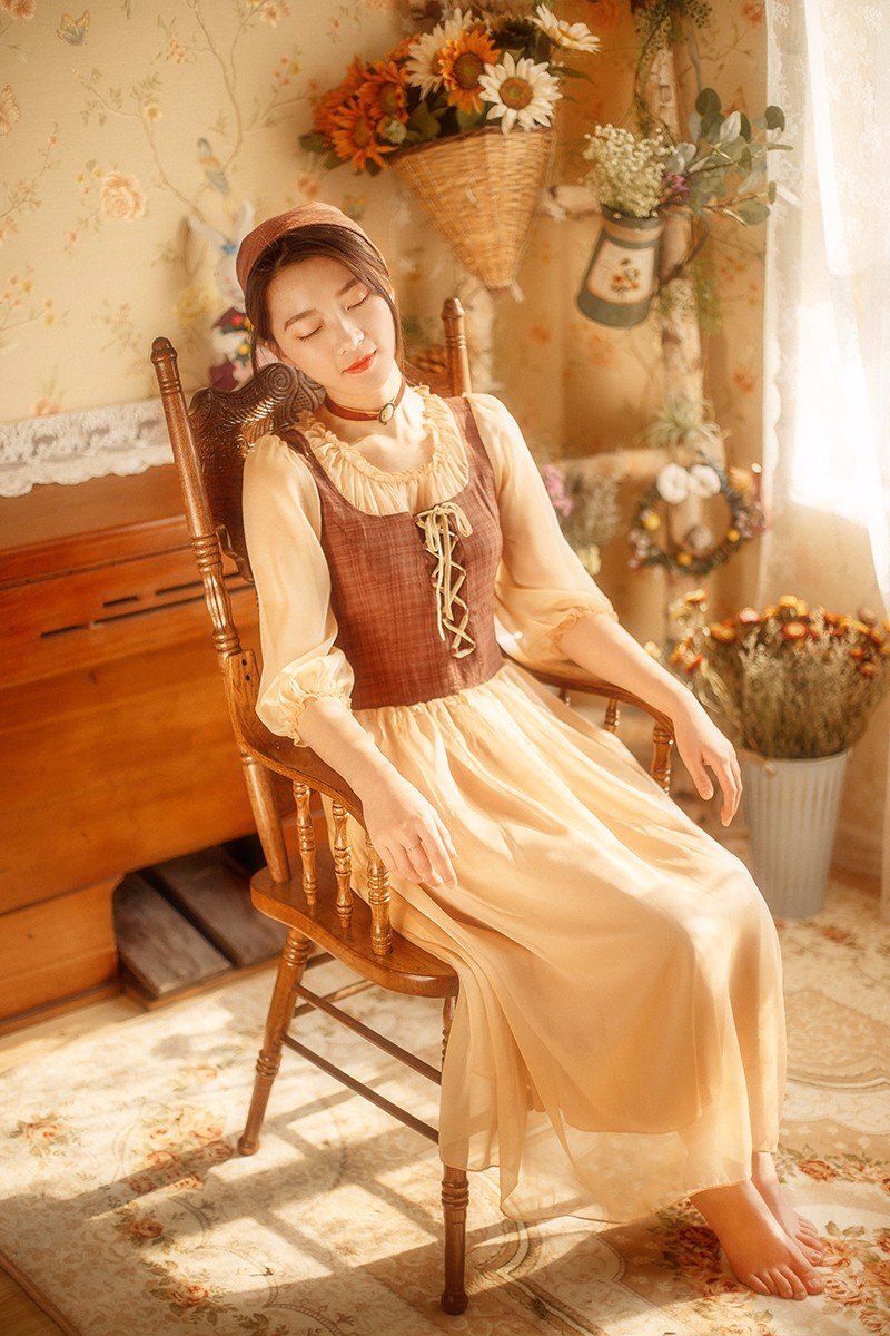 超詳步驟教你朦朧感復古色調后期