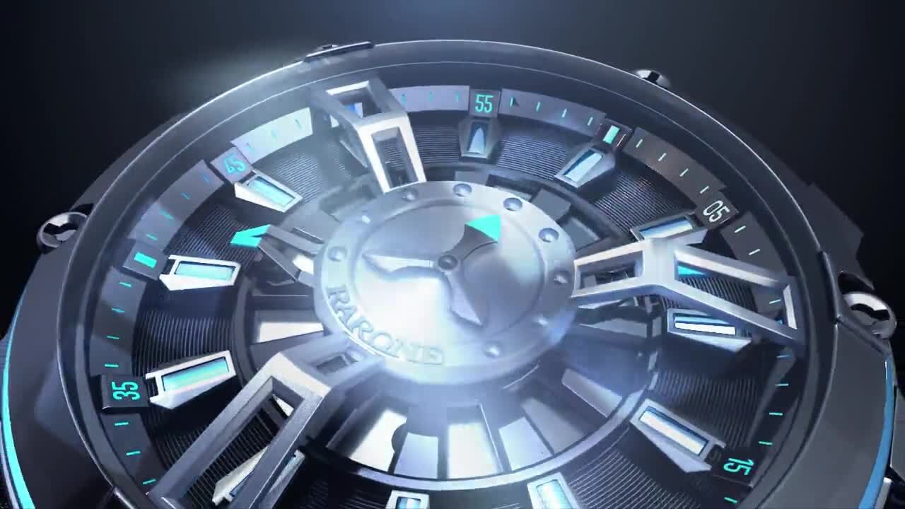 雷諾騎士系列商務手表三維產品動畫宣傳片